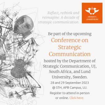Join the Strategic Communication Conference: September 28-29, 2023